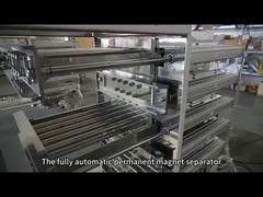 Rimuotore di ferro a magnete permanente completamente automatico