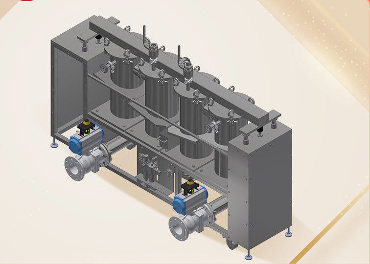 Separatore di ferro semiautomatico permanente