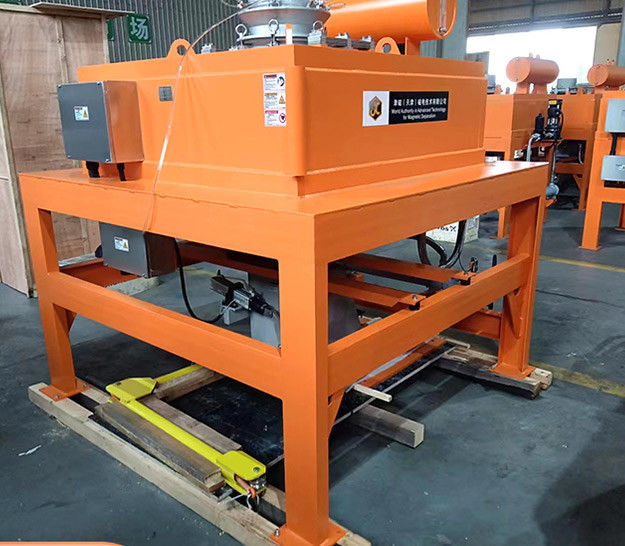 Discaricatore di ferro elettromagnetico a secco per la rimozione del ferro dalla cinghia trasportatrice