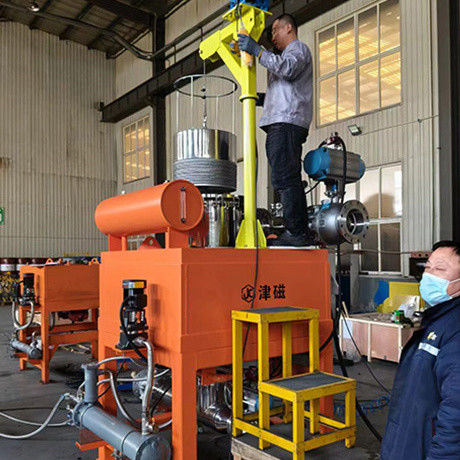 Rimozione elettromagnetica automatica del ferro per il maltrattamento di minerali metallici e non metallici