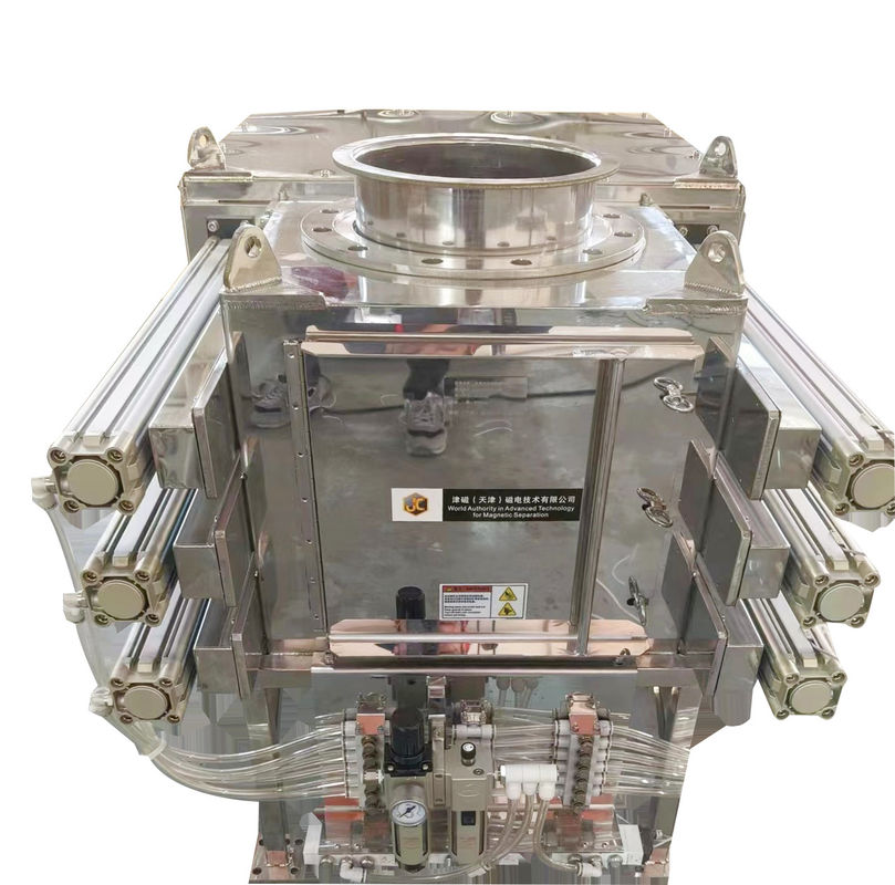 Tipo di cassetto auto-pulitore Griglia Separatore magnetico Forma quadrata