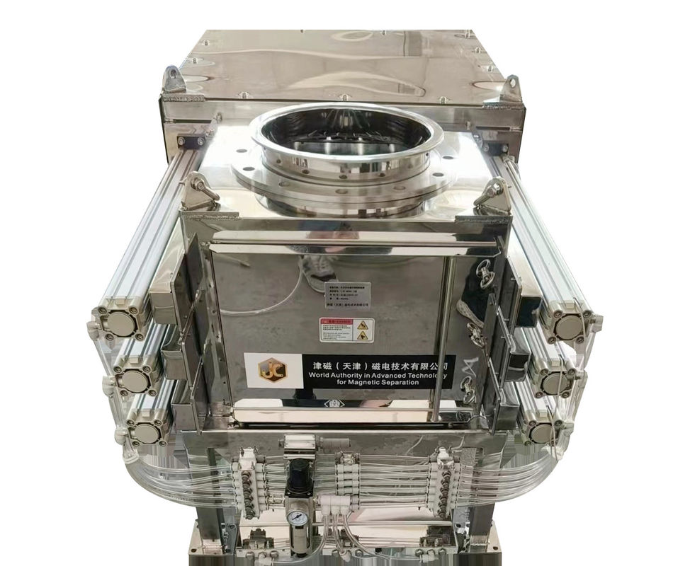 Tipo di cassetto auto-pulitore Griglia Separatore magnetico Forma quadrata